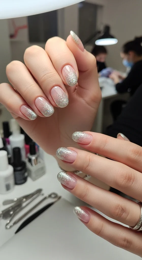 Simple Glitter Fade for Subtle Sparkle