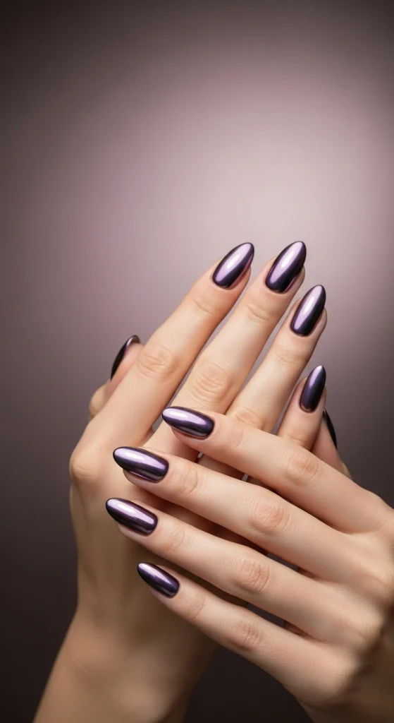 Smoky Mauve Chrome Shine