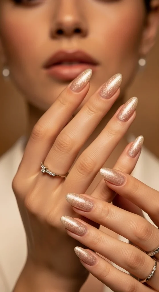 Soft Champagne Shimmer