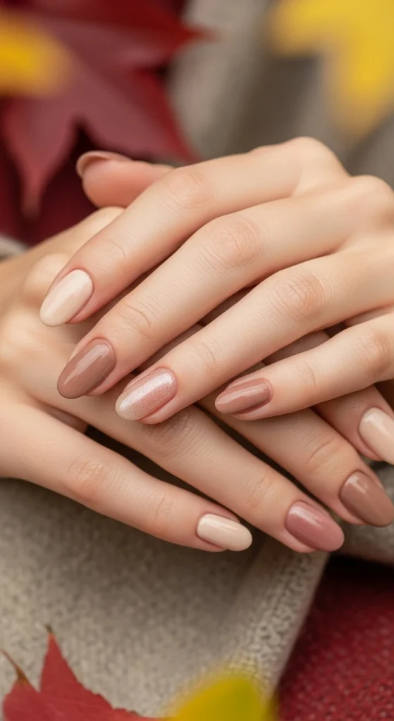 Soft Nude Nails