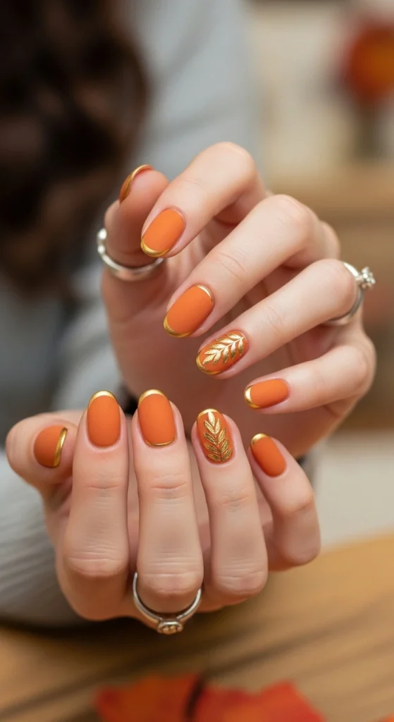 Soft Nude with Gold Tips