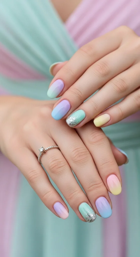 Soft Pastels Nails