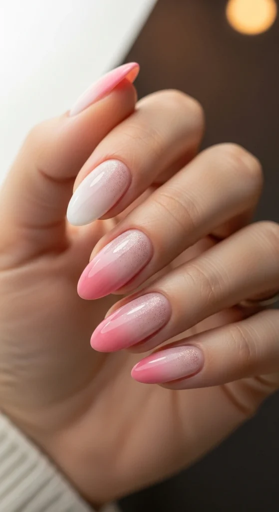 Soft Pink Ombre Romance