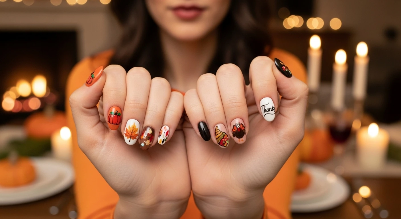 Thanksgiving Nail Ideas