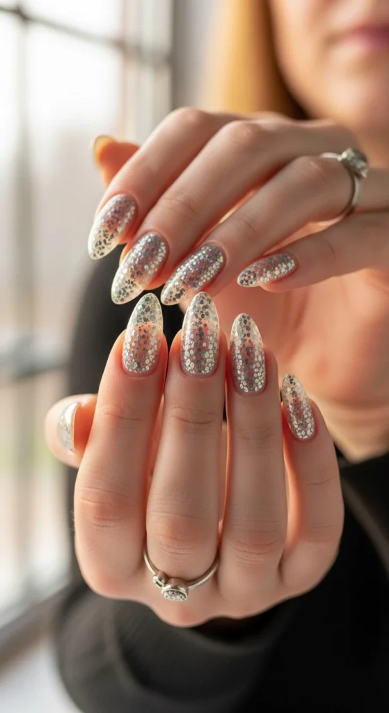 Transparent Glitter Glaze