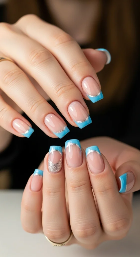 Two-Tone French Tips