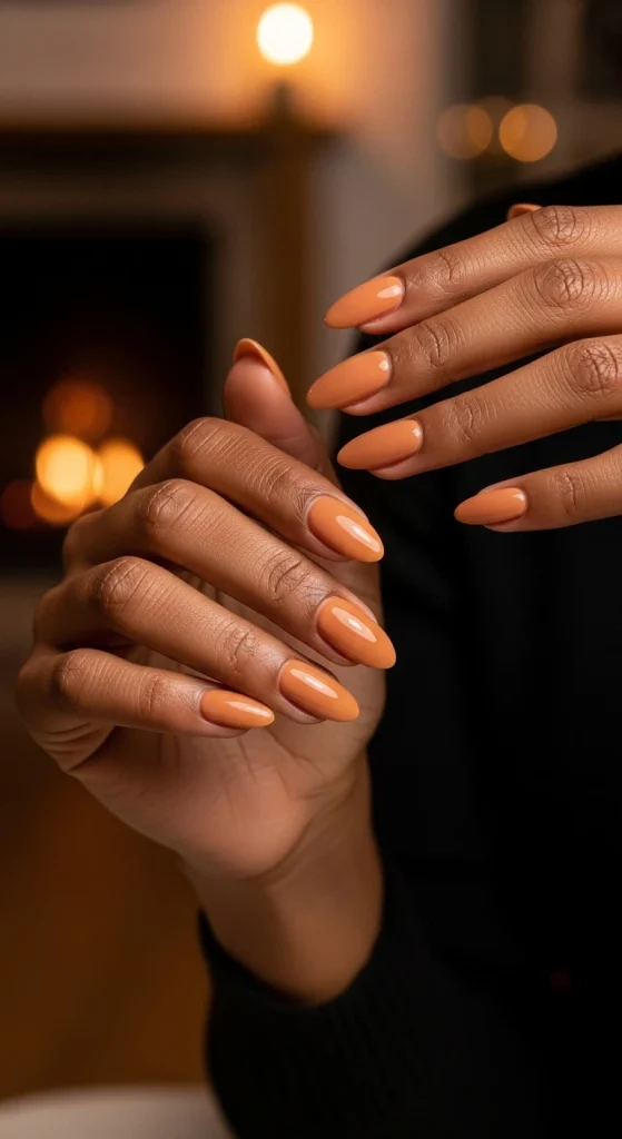 Warm Caramel Glow