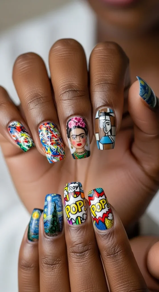Art-Inspired Nails