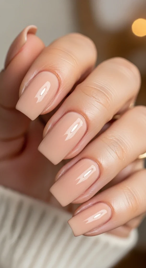 Blushed Beige for a Warm, Skin-Like Glow