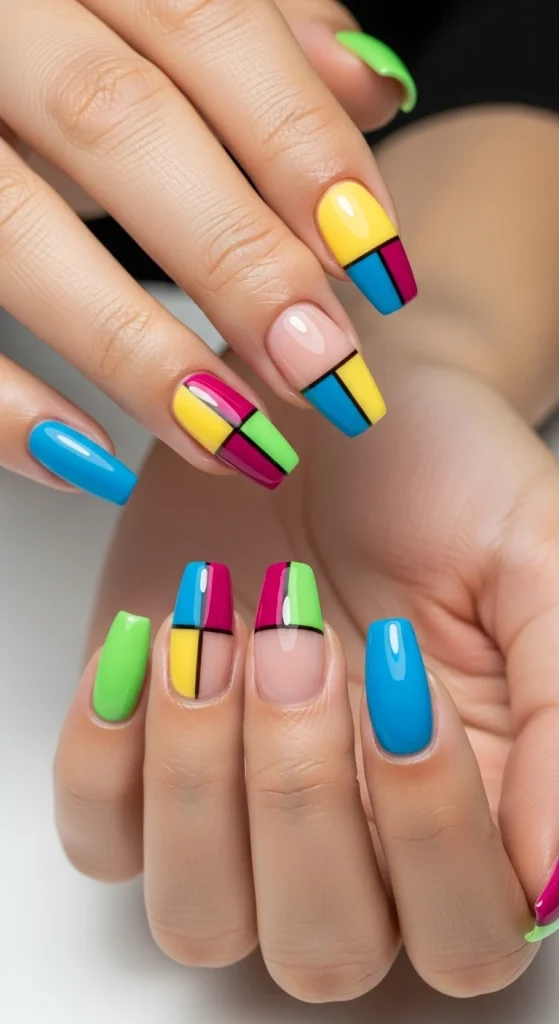 Bold Color Blocking Techniques