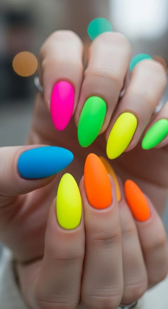 Bold Neon Colors