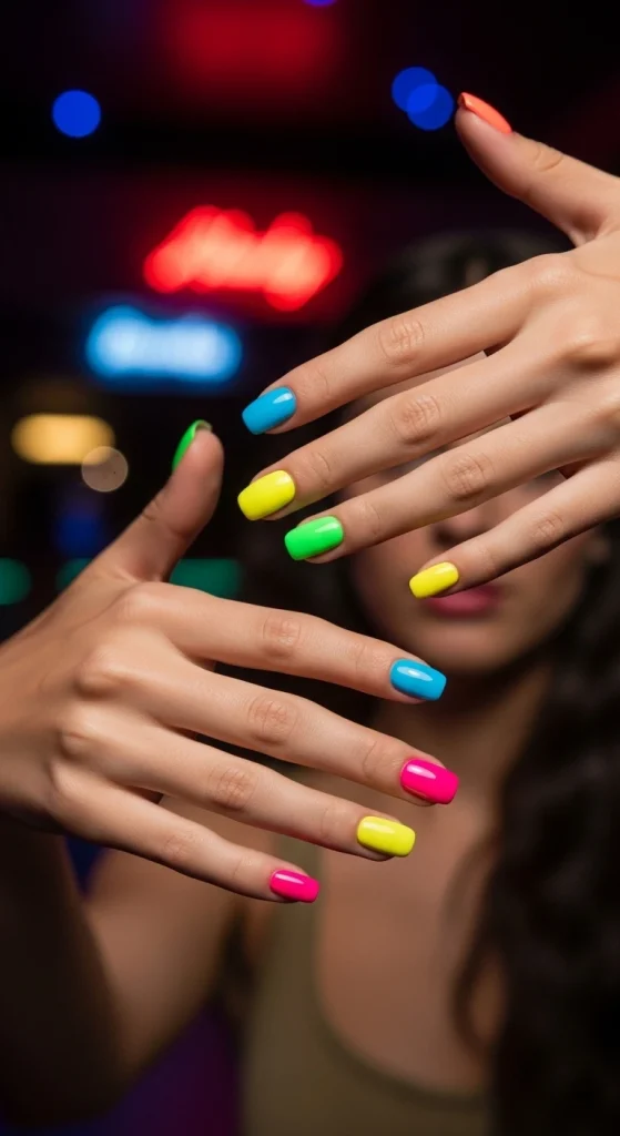 Bold Neon Colors