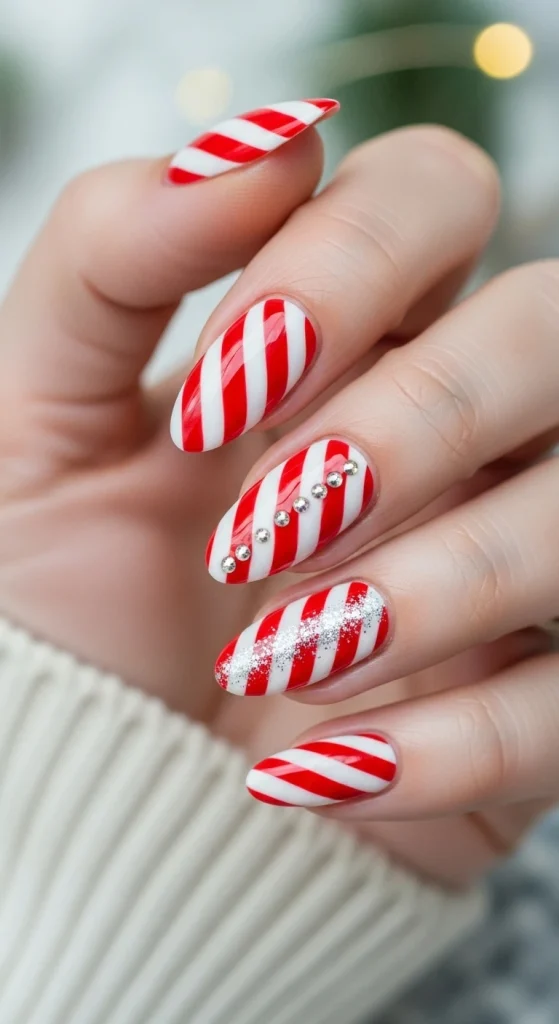Candy Cane Stripes for a Fun and Playful Twist