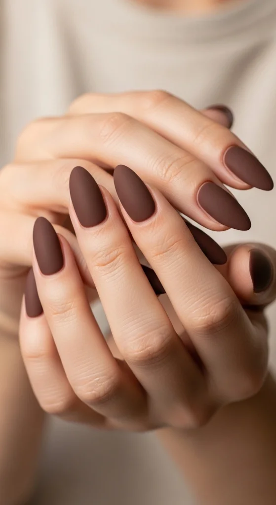 Chocolate Brown with Matte Finish