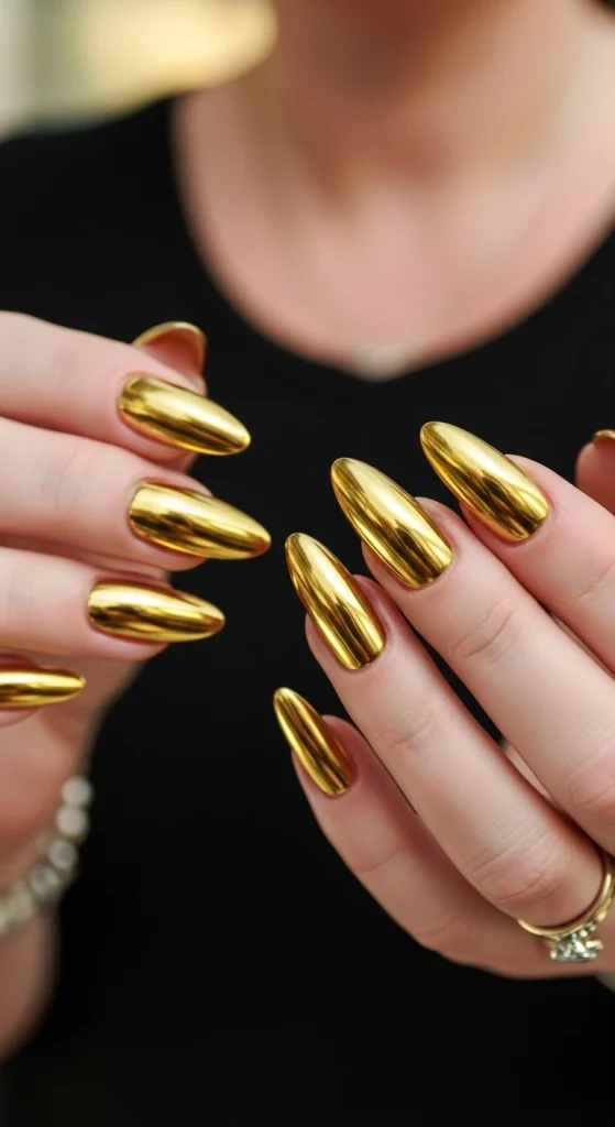 Chrome Gold for Statement Shine