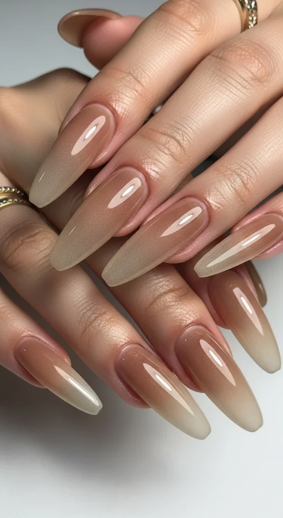 Chrome-Washed Nude Tones for Luxe Minimal Glam
