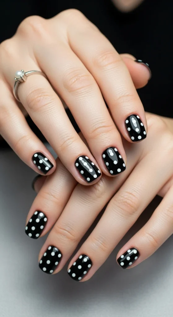 Classic Black and White Elegance