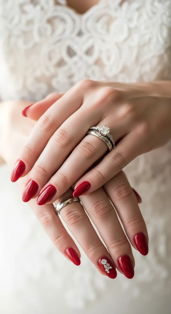 Classic Red for Bold Brides