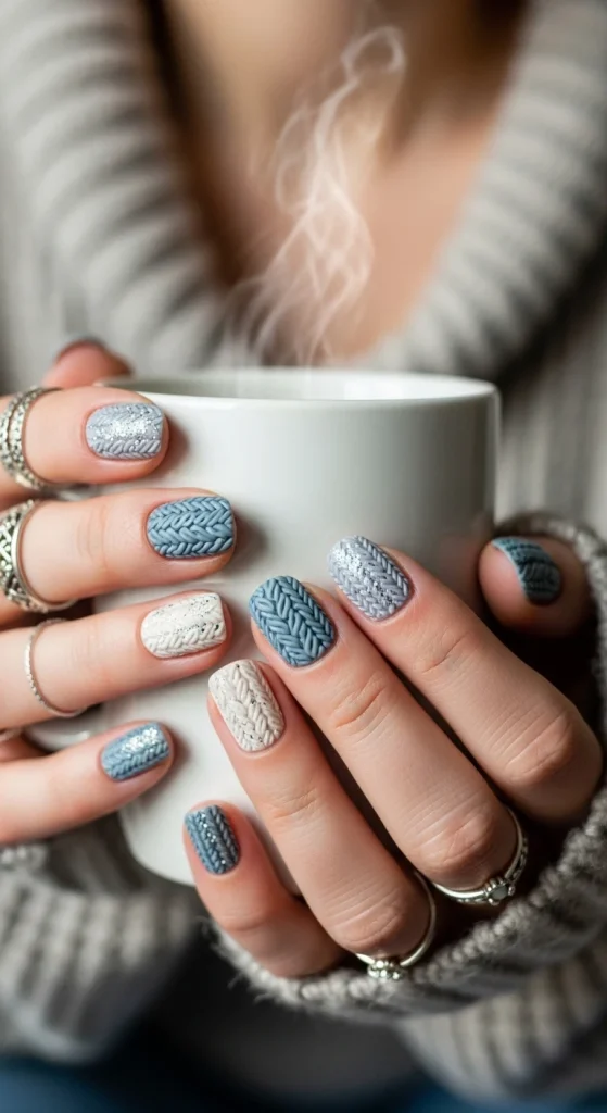 Cozy Knit Texture Design