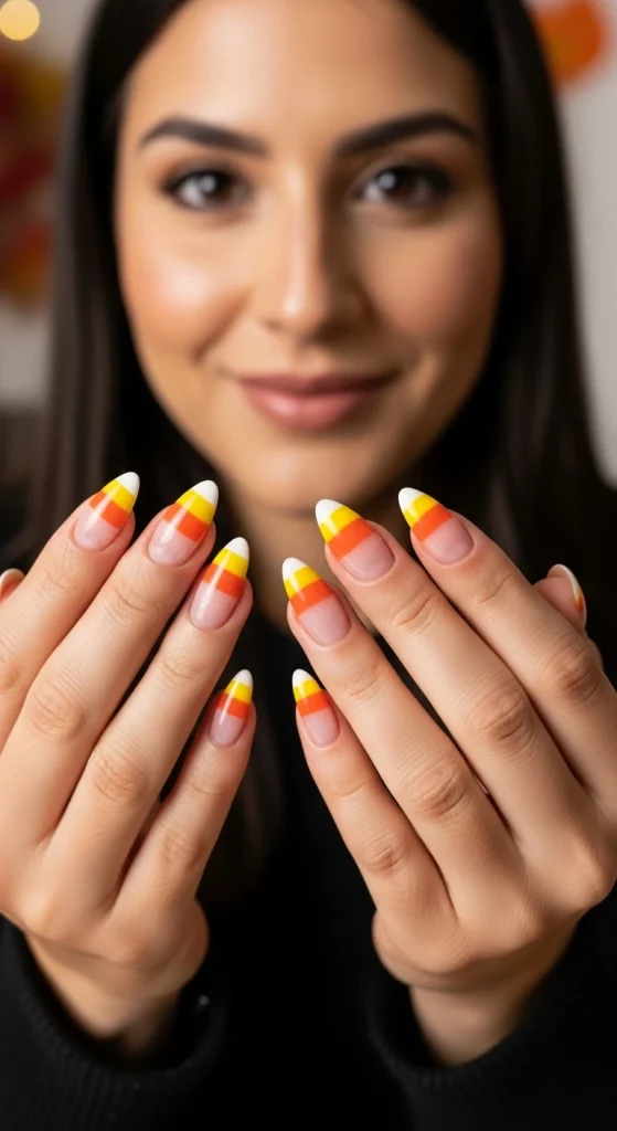 Cute Candy Corn Tips