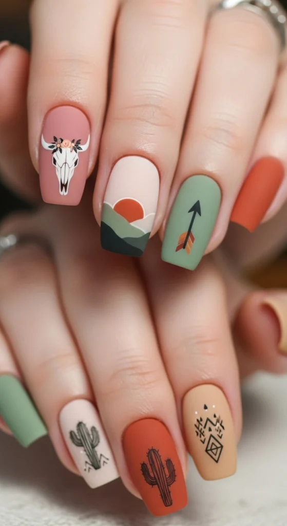 Earthy Tones with Matte Finish