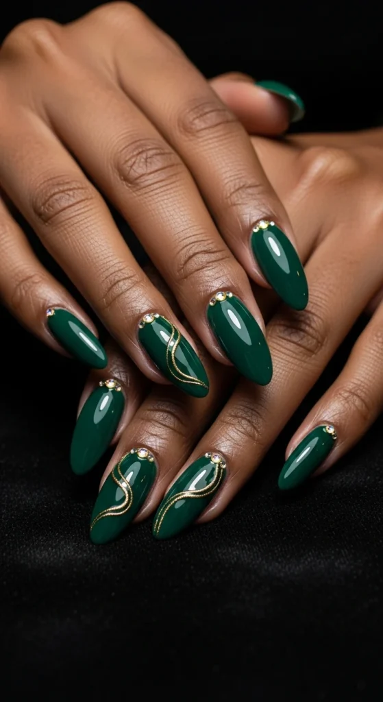 Emerald Green Glam