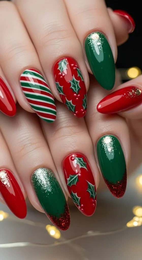 Festive Red and Green Combinations