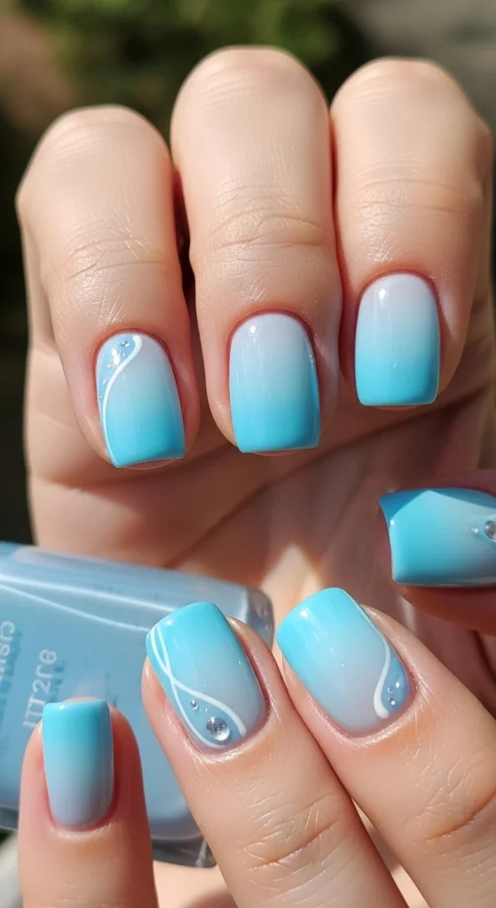 Fresh Blue Tints for Clear-Spring Vibes