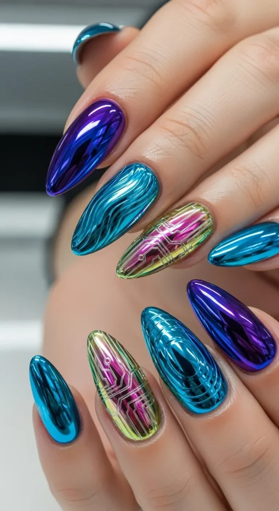 Futuristic Chrome Finishes