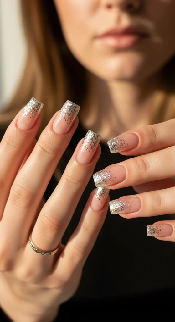 Glitter Fade for a Touch of Sparkle