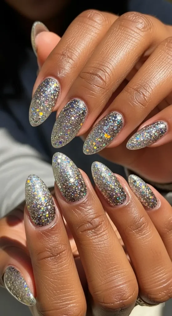 Glitter Ombre Nails
