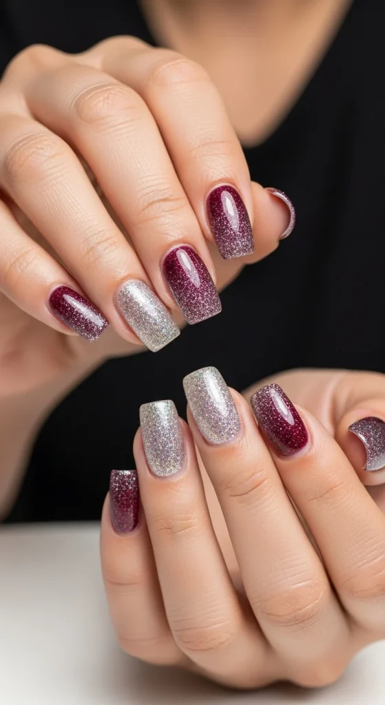 Glitter Ombre That Shines Bright