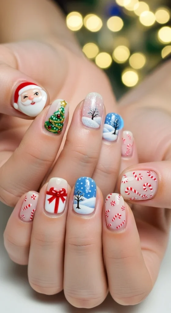 Holiday-Inspired Nail Art