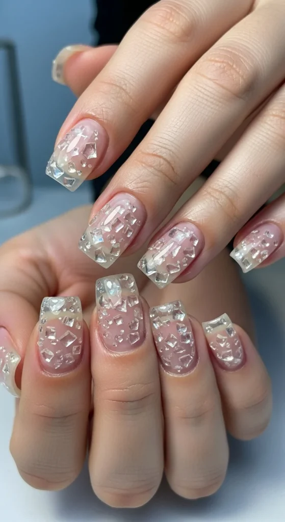 Ice-Cube Gloss Nails