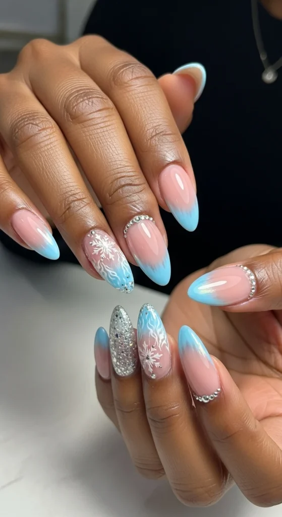 Icy Blue Accents