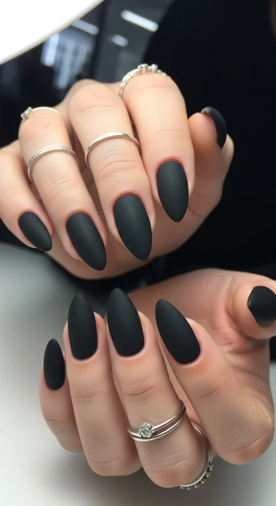 Matte Black Elegance