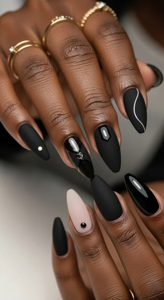 Matte Black Statement