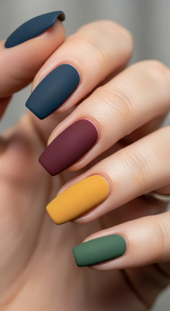 Matte Elegance A Soft Take on Bold Shades