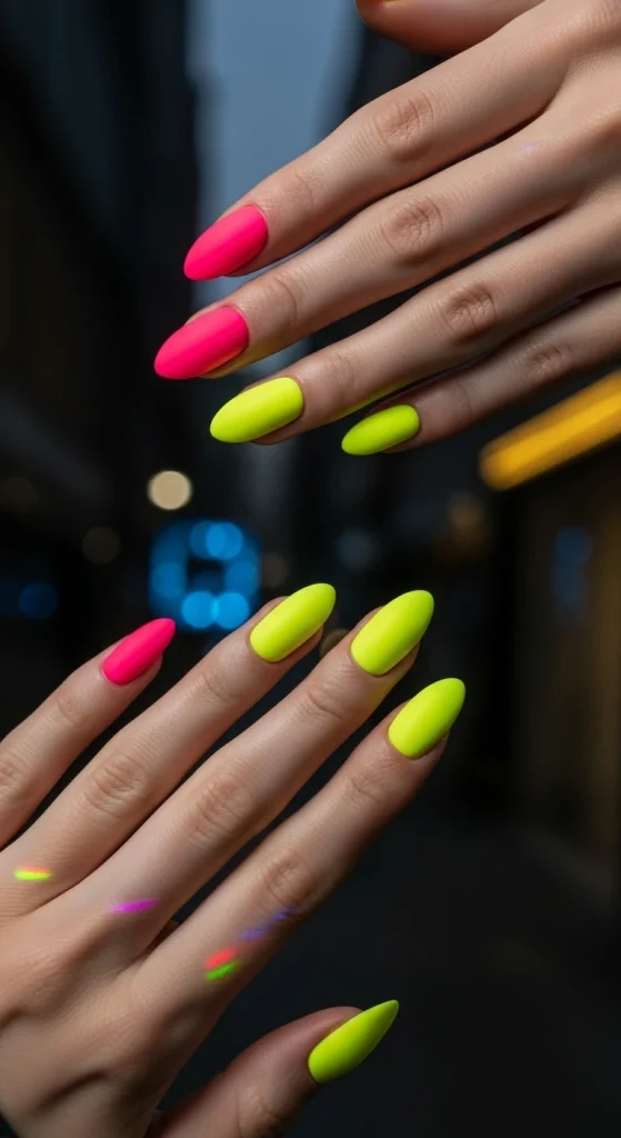 Neon Duo for a Bold Statement