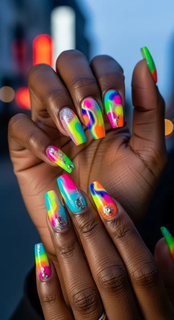Neon and Bright Hues