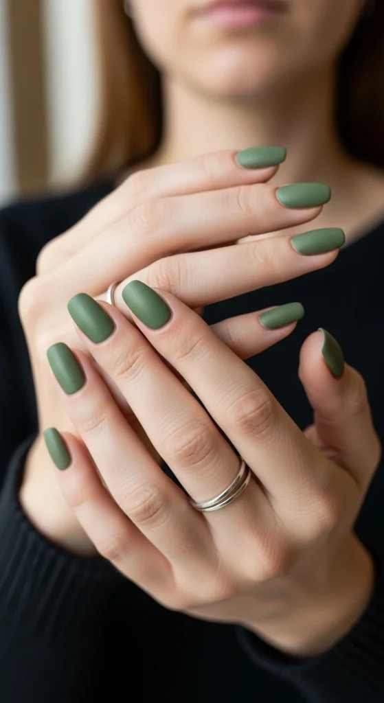 Olive Green for a Subtle Statement