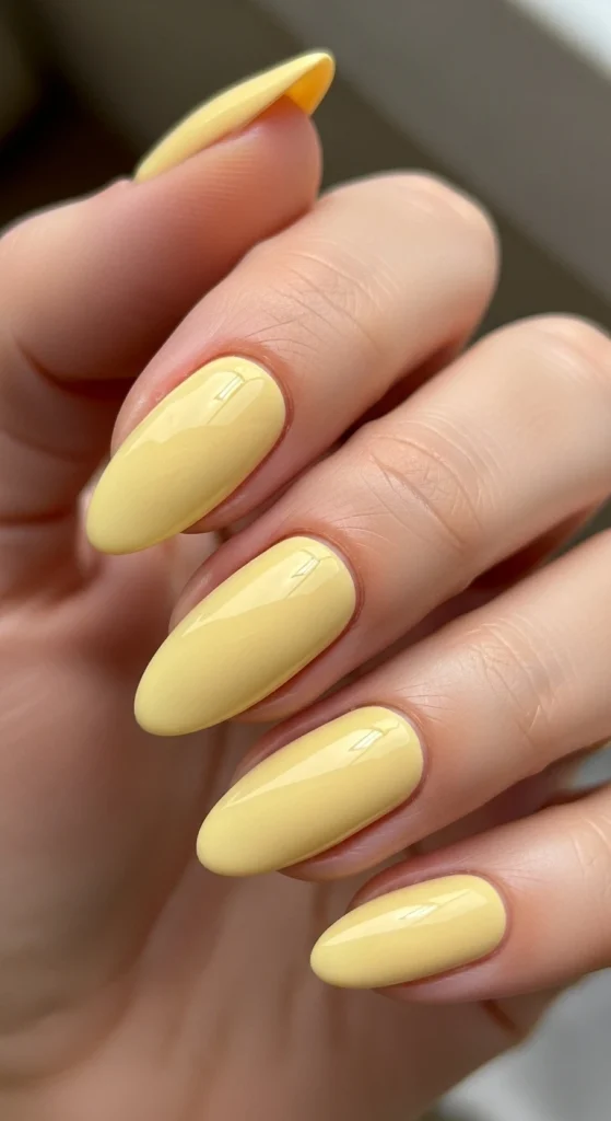 Pale Butter Yellow for a Cheerful Yet Soft Style