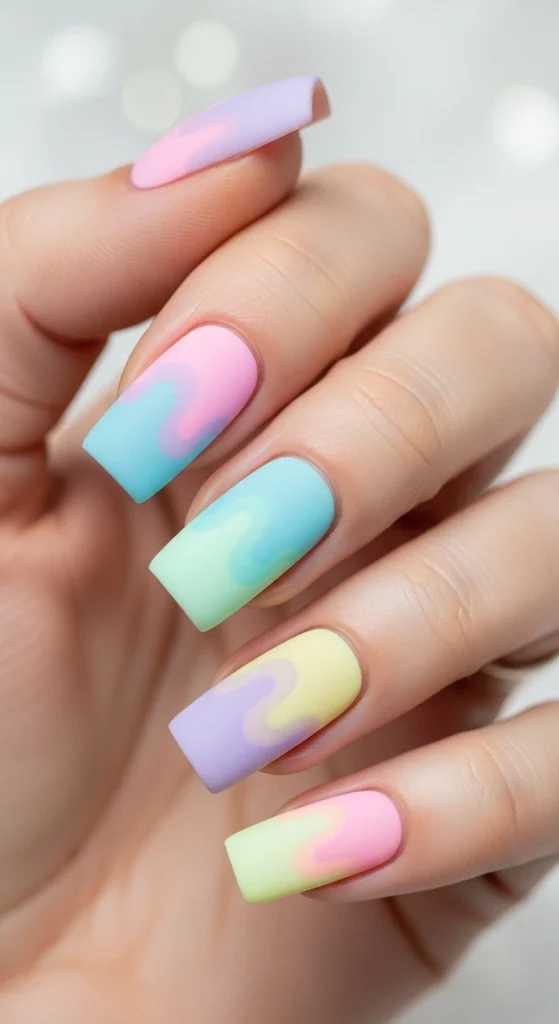 Pastel Sorbet Palette With Matte Velvet Finish