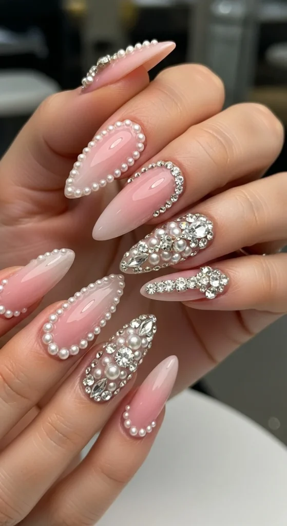 Pearl and Rhinestone Embellishments