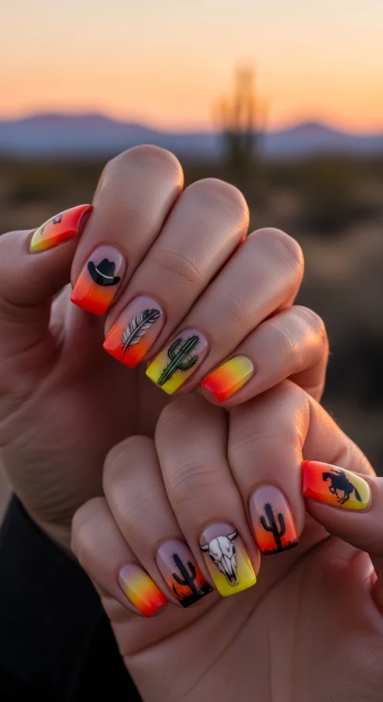 Rustic Sunset Gradient