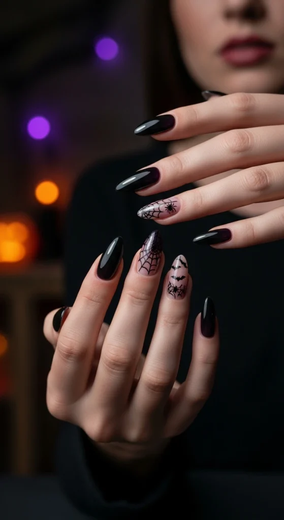 Smoky Gradient Nails