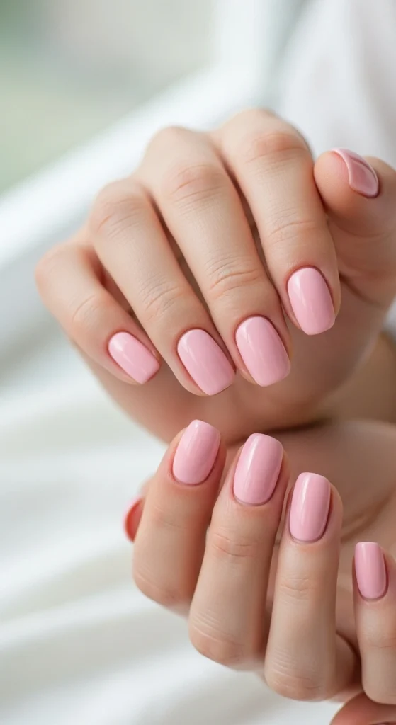 Soft Pastel Pink for a Youthful, Fresh Look
