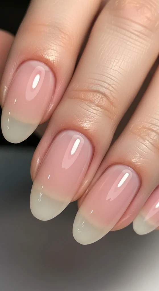 Soft Pink Nude Nails