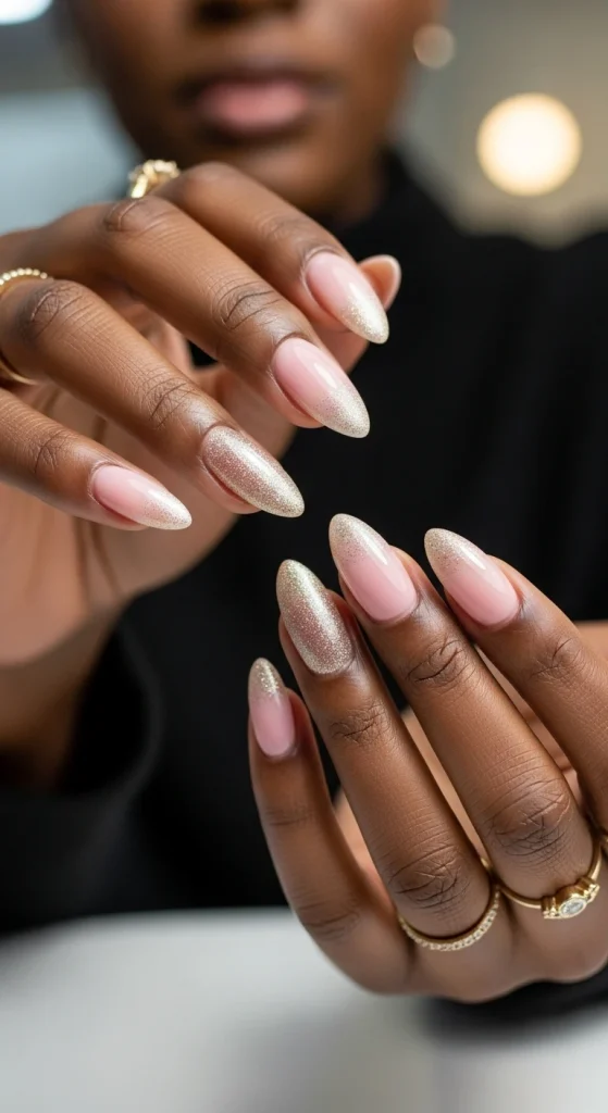 Soft Pink and Champagne