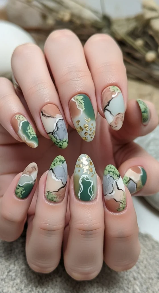 Spring Stone Tones with Earthy Elegance